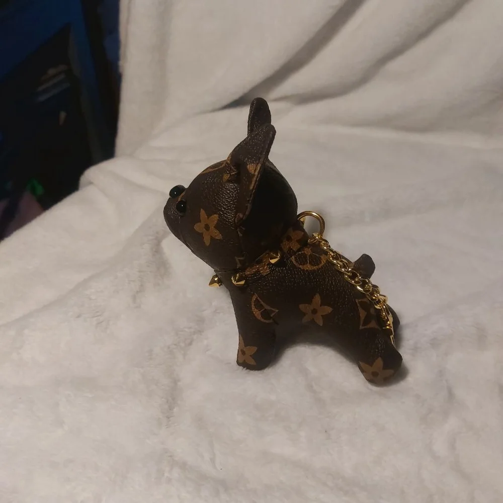Mother of all Frenchie Brown and Gold Frenchie dog Charm